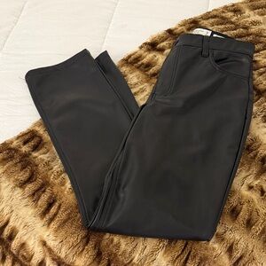 Abercrombie Leather Pants